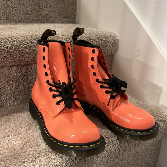 Dr. Martens 1460 Patent Leather Boots - Picture 3 of 8